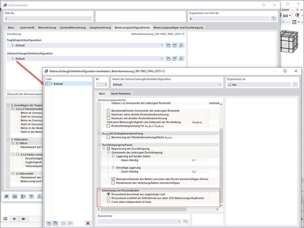 Feature 002443 | Steuerung des Risszustandes für Verformungs- und Rissbreitenachweis