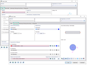 Querschnitt von Spannring