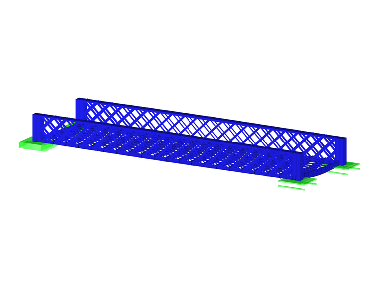 Modell der Loopline Bridge