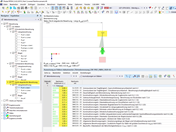 FAQ 005279 | Obwohl alle Nachweise für einen Stab eingehalten sind, erhalte ich trotzdem eine "Nicht abgedeckte Bewehrung". Woran kann das liegen?