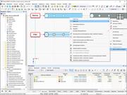 Feature 002473 | Flächenmodell aus Stab mit lokalen Stabquerschnittsreduzierungen