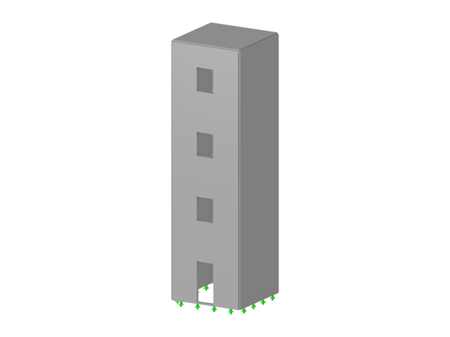 Turm aus Stahlbeton