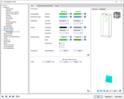 Anzeigeeigenschaften für Knotenlager