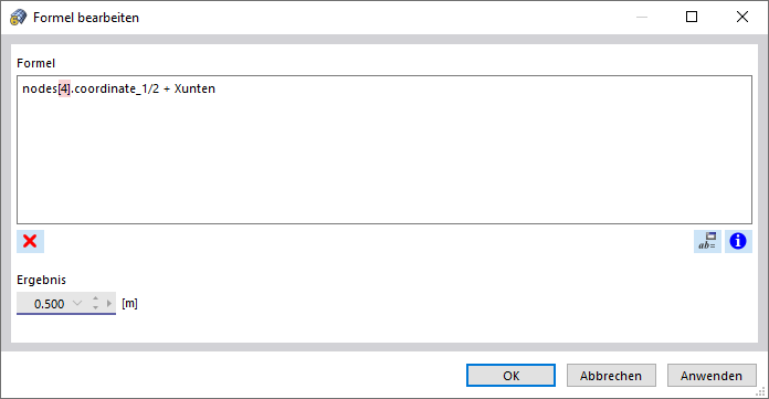 Objekteigenschaft in der Formel
