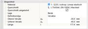 Stegwinkel Definitionstyp Versätze