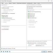 Dialog 'Neues Modell - Basisangaben', Register 'Add-Ons'