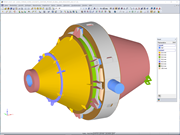 3D-Modell des Konverters in RFEM (© ATI COM)