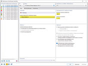 Statikanalyse-Einstellung, Register Basis