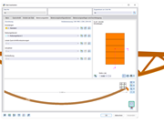 Darstellung der tatsächlichen Trägerform in den Stabeigenschaften