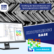 Ermittlung der Querschnittswerte und Spannungsnachweis in RSECTION 1