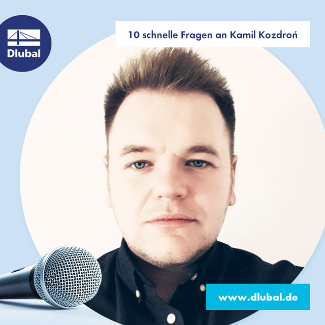 10 schnelle Fragen an Kamil Kozdroń
