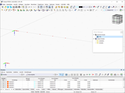 Die Elemente im Arbeitsfenster von RFEM 6