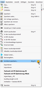 Skript als Block speichern