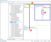 Spektralanalyse-Teilergebnisse für Ausdruckprotokoll auswählen