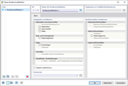 Dialog 'Neue Strukturmodifikation'