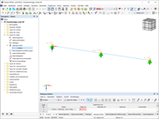 Stabquersteifen, die dem Stab zugeordnet sind