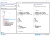 Ergebnisse und Details im Ergebnistabellen-Manager festlegen