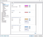 Farben für Selektion einstellen