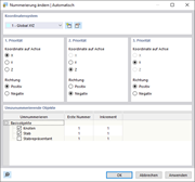 Objekte automatisch umnummerieren