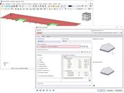 Zuweisung einer definierten Dicke zu den Flächen der Platte