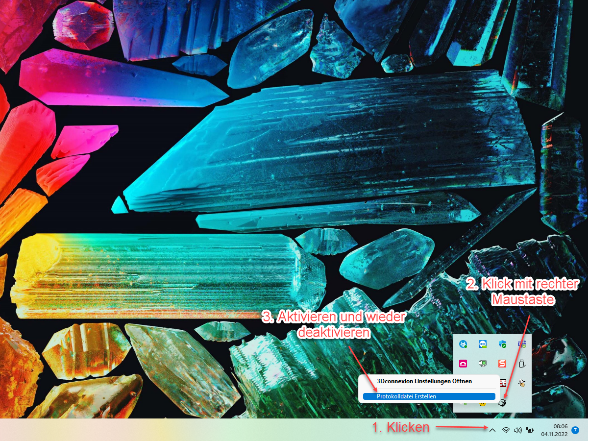 FAQ 005267 | Direkt beim Programmstart stürzen RSTAB und RFEM ab. Ich arbeite mit einer 3D-Maus. Was ist die Ursache?