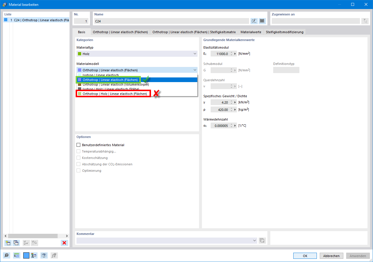 FAQ 005327 | Wieso kann ich bei der Definition von Schichten keine Drehung definieren?