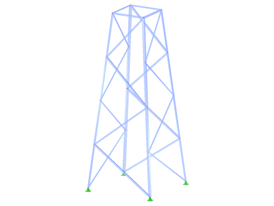 Modell-ID 2089 | TSR012-a | Gittermast