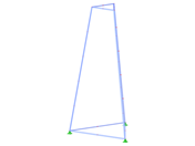 Modell ID 2312 | TST001 | Gittermast | Dreieckiger Grundriss