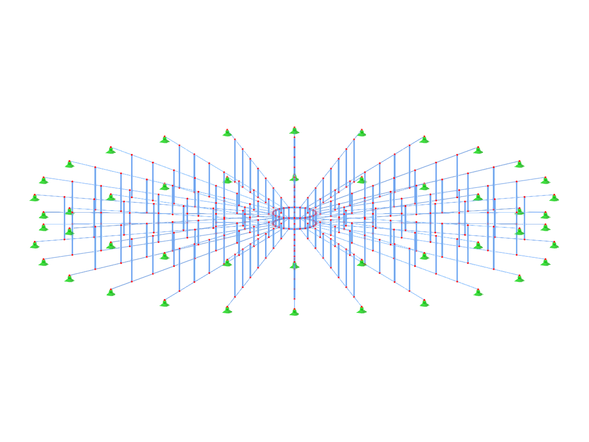 Modell-ID 3520 | RCT003 | Parallelgurtige Rotationssysteme mit Stabilisierung durch gegenwirkende Seile