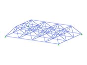 Modell ID 3638 | SPT008 | Raumfachwerk