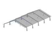 Modell-ID 3661 | HSS005-b | Hybrides Tragwerkssystem