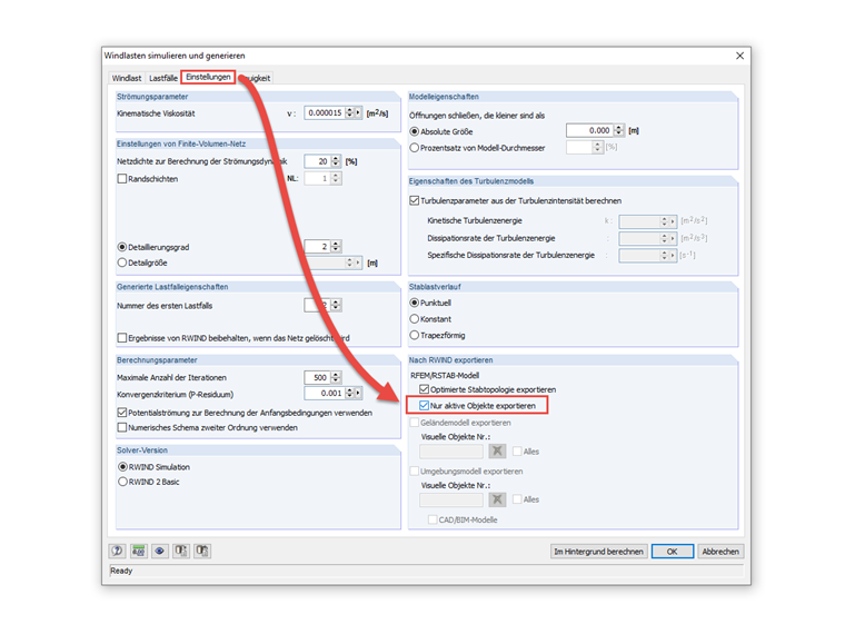 FAQ 005338 | Beim Export meines Modells von RFEM nach RWIND erhalte ich die Meldung "Warnung Nr. 7731 | Lesen der Logger-Datei fehlgeschlagen". Was kann ich tun, u