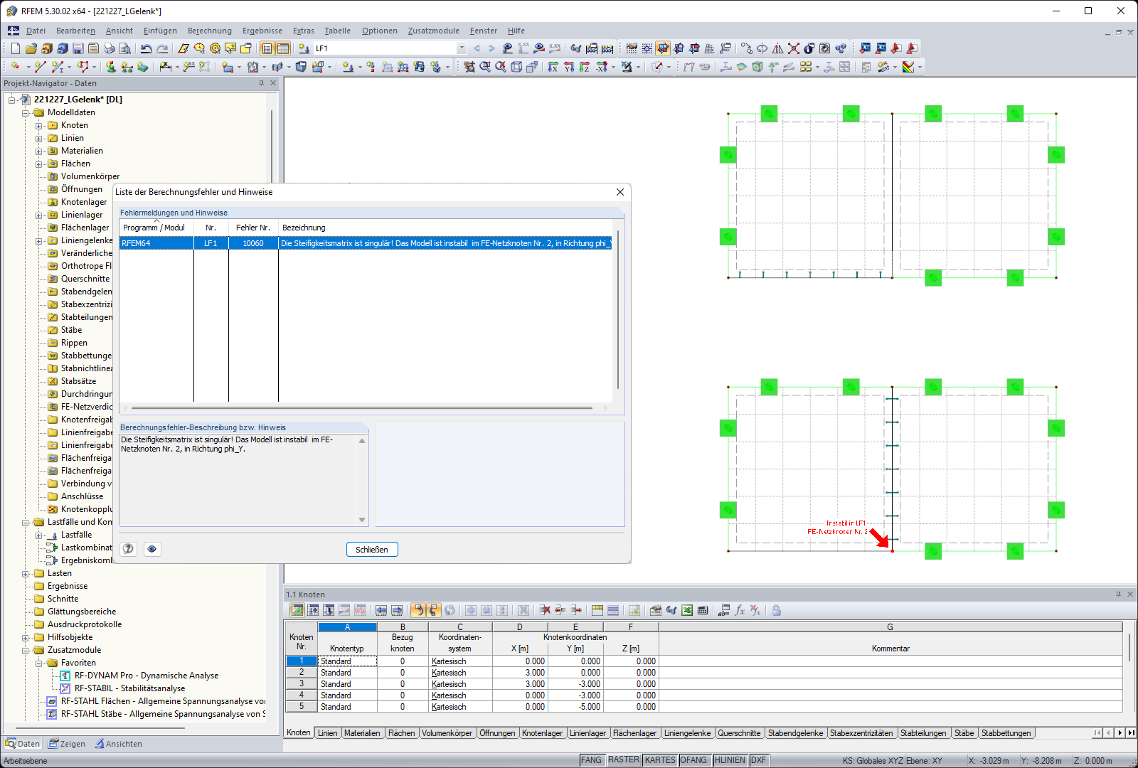 FAQ 005343 | Mein altes Modell ist auf einmal instabil. Was kann der Grund sein?