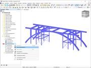 "Objektselektionen" als Hilfsobjekte in RFEM 6