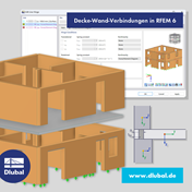 Decke-Wand-Verbindungen in RFEM 6