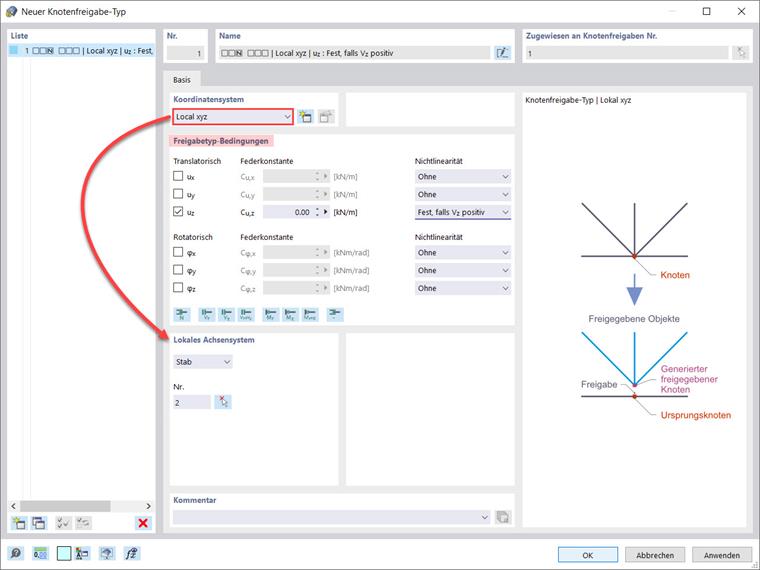 Dialog "Neuer Knotenfreigabe-Typ"