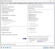 Add-On 'Optimierung & Kosten / CO2-Emissionsabschätzung' aktivieren