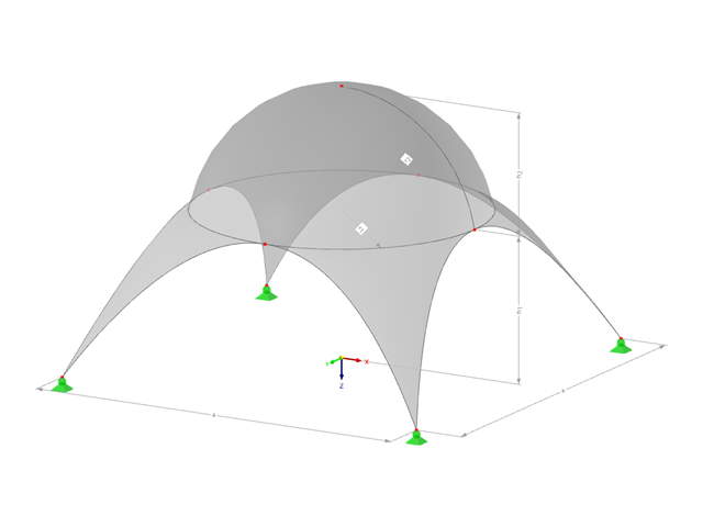 Modell 003103 | SHD020c-b | Rotationsschalen mit Parametern