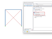 FAQ 005345 | Mein Modell in RFEM6 / RStab9 ist instabil. Was könnte die Ursache sein?