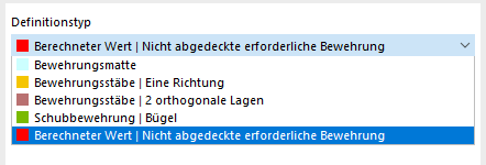 Definitionstyp auswählen