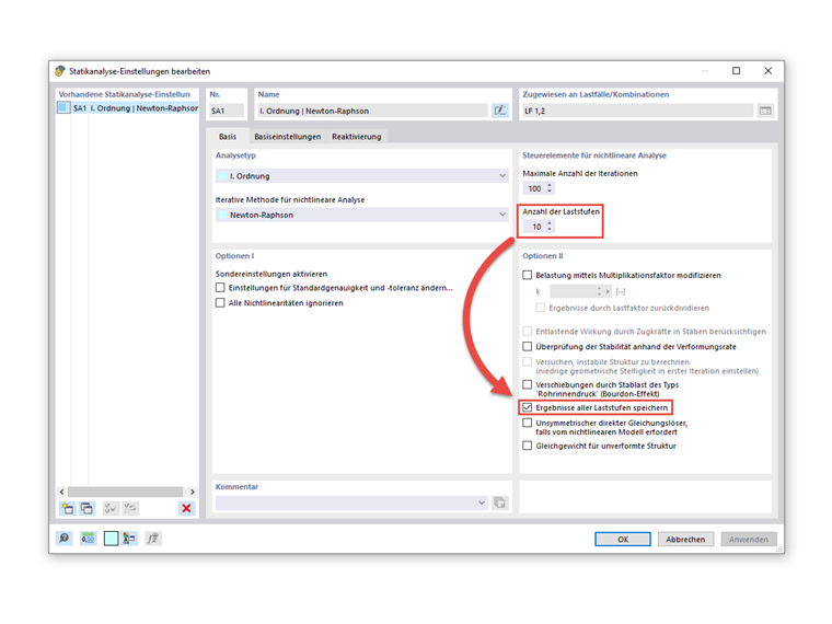 FAQ 005353 | Wie kann ich in RFEM 6 oder RSTAB 9 nach erfolgter Berechnung die Berechnungsdiagramme aufrufen?