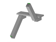 Modell 004011 | Kragarmtreppe