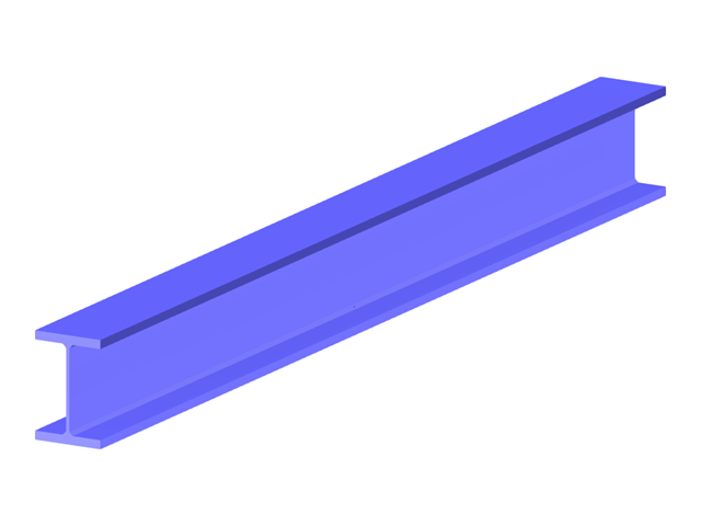 Modell 004025 | I-Profil-Stahlträger