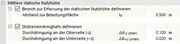 Mittlere statische Nutzhöhe definieren