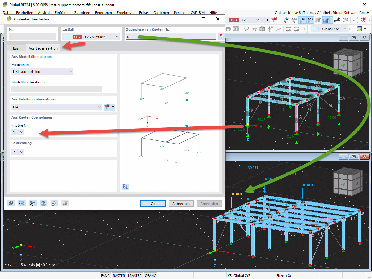 FAQ 005363 | Wie nutzt man das Feature "Lagerkraftübernahme aus anderem Modell"?