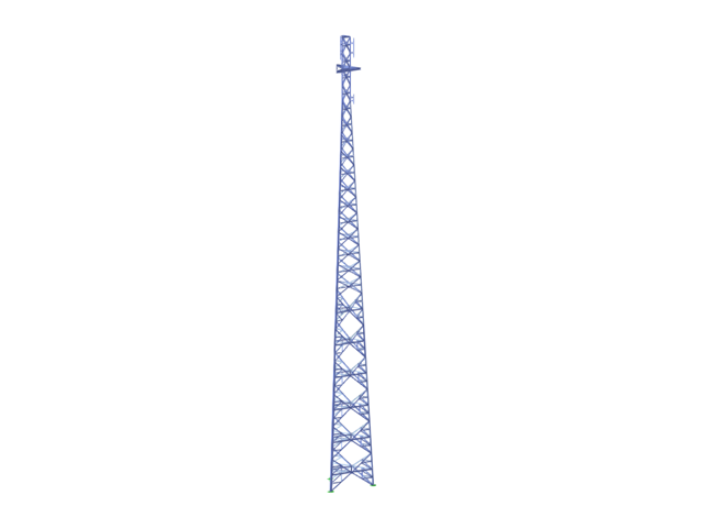 Modell 004067 | Mast für die Telekommunikationszwecke