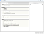 Export nach RFEM – Allgemeine Einstellungen