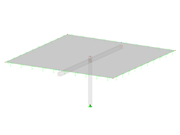 Model 004089 | Modell mit zweifeldriger Rippe