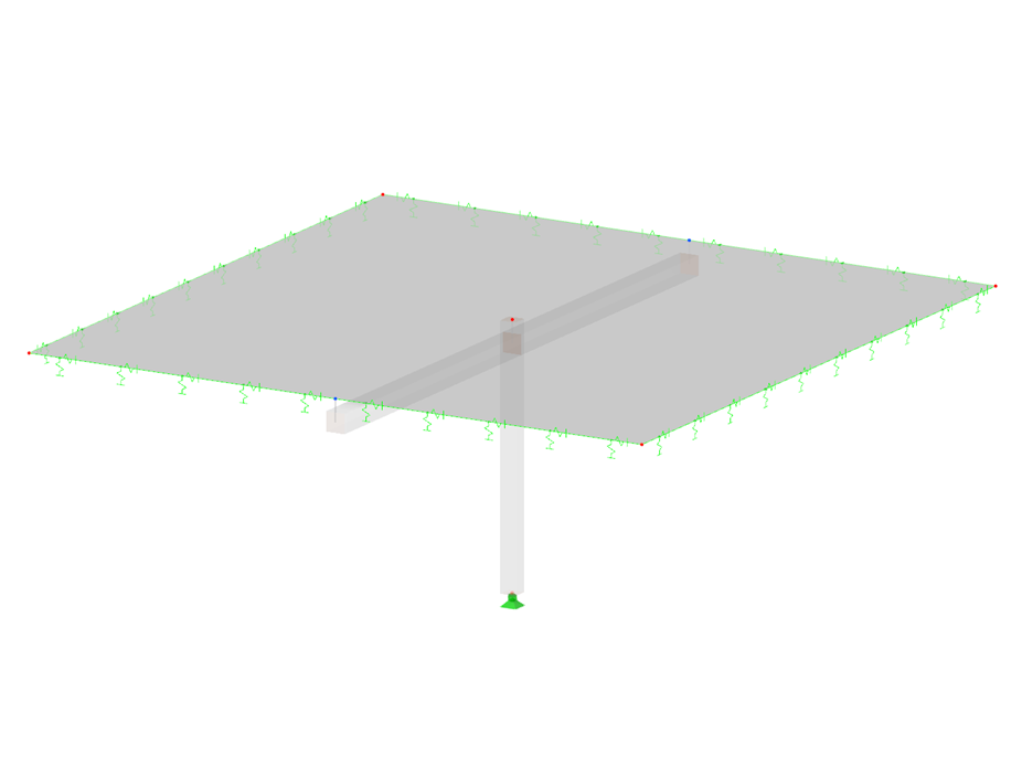 Model 004089 | Modell mit zweifeldriger Rippe