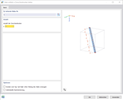 Zwischenknoten auf dem Stab erzeugen